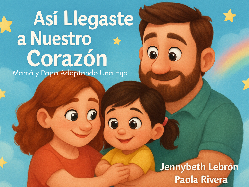 Así Llegaste A Nuestro Corazón (Mamá y Papá Adoptando Una Hija)