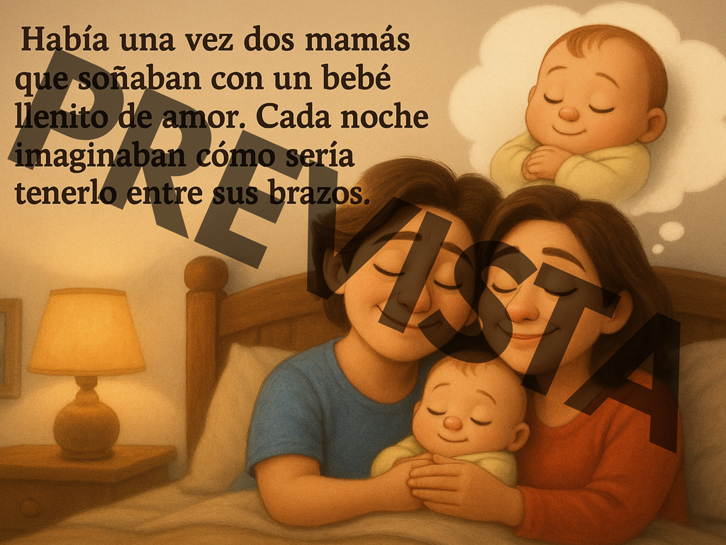 Dos Mamás Y Un Milagro Pequeñito (Dos Mamás Adoptando Un Hijo)