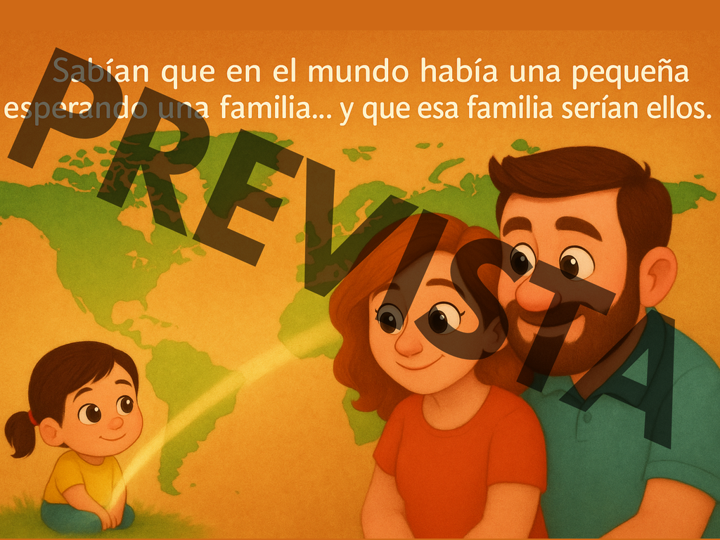 Así Llegaste A Nuestro Corazón (Mamá y Papá Adoptando Una Hija)