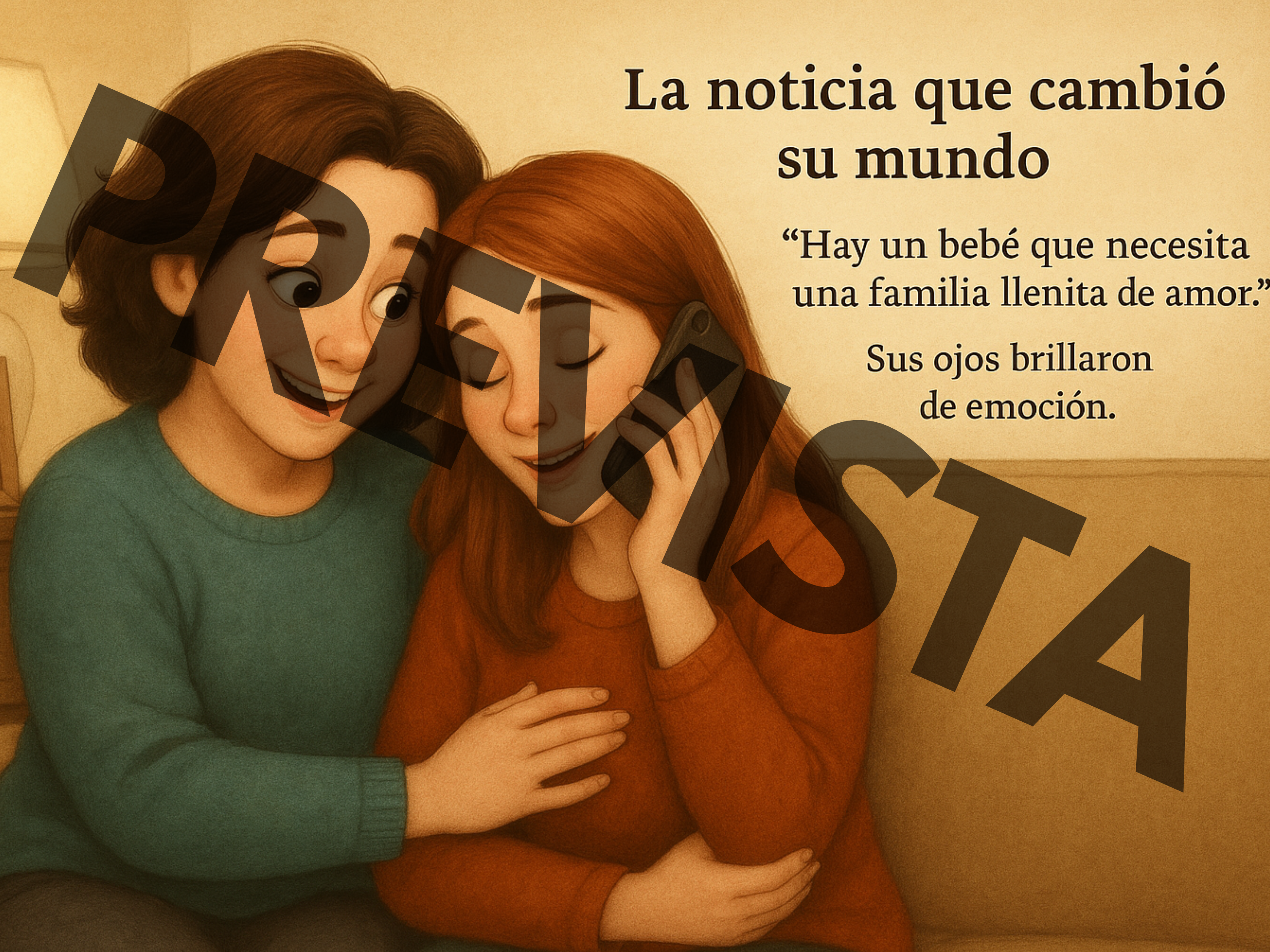 Dos Mamás Y Un Milagro Pequeñito (Dos Mamás Adoptando Un Hijo)