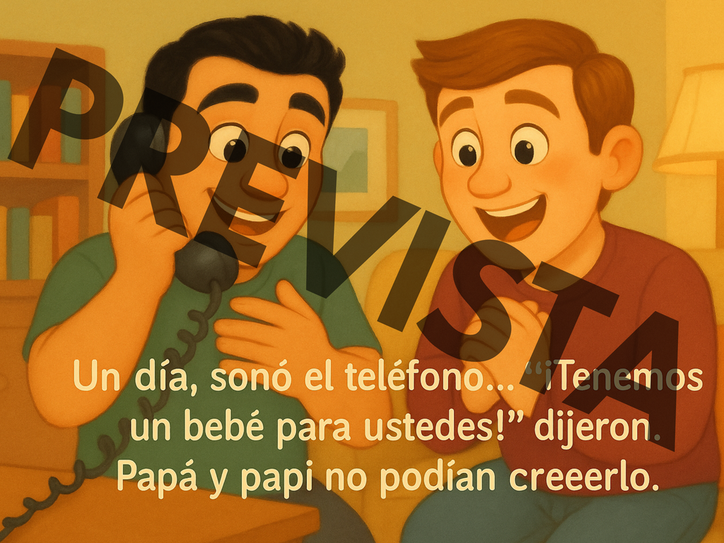 Nuestra Historia (Dos Papás Adoptan Un Hijo)